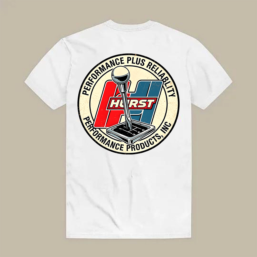 Performance Plus Reliability. Hurst Performance Products, Inc. Printed Men's T-shirt
