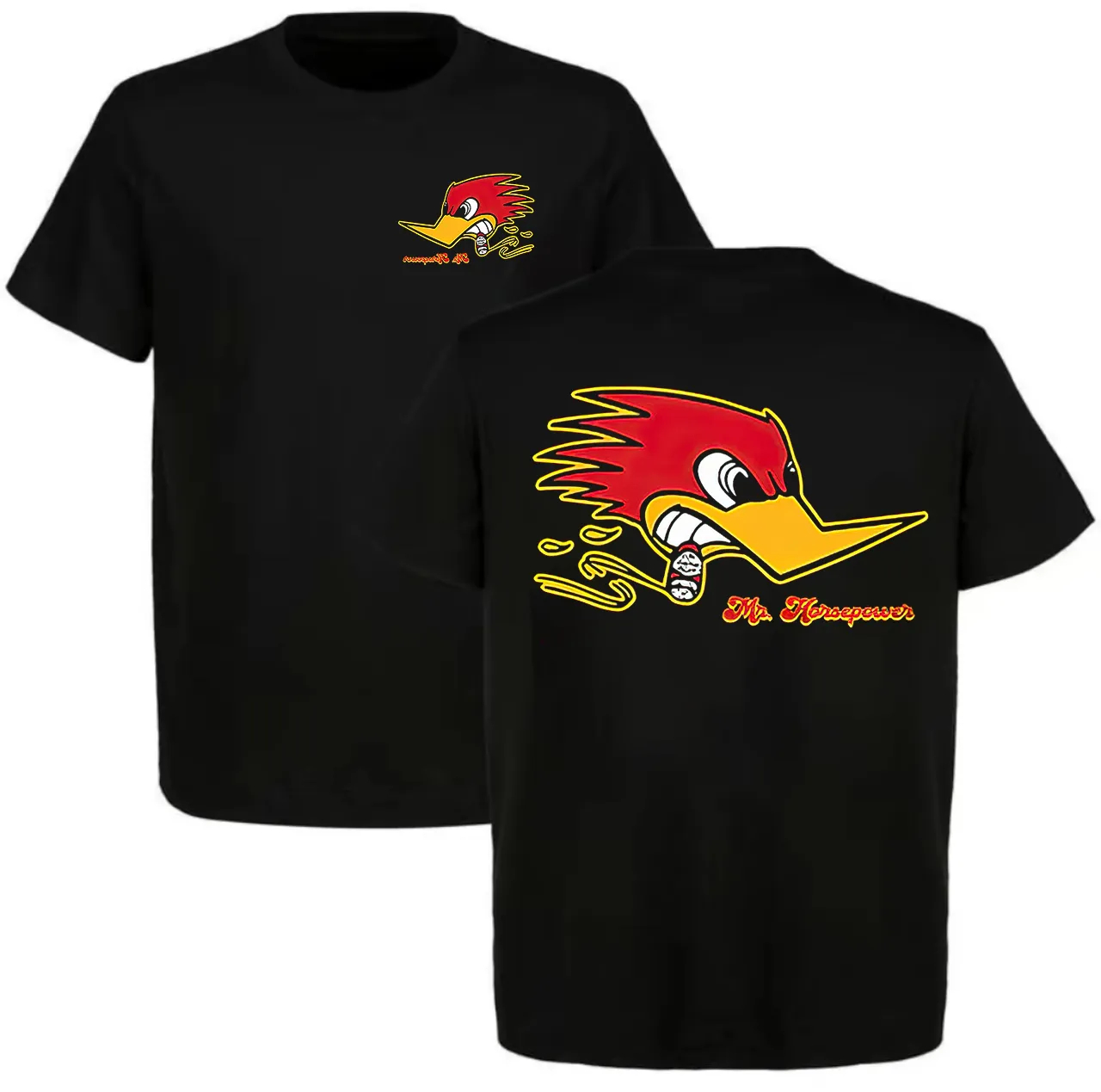 Mr Horsepower Printed Unisex Oversized T-shirt