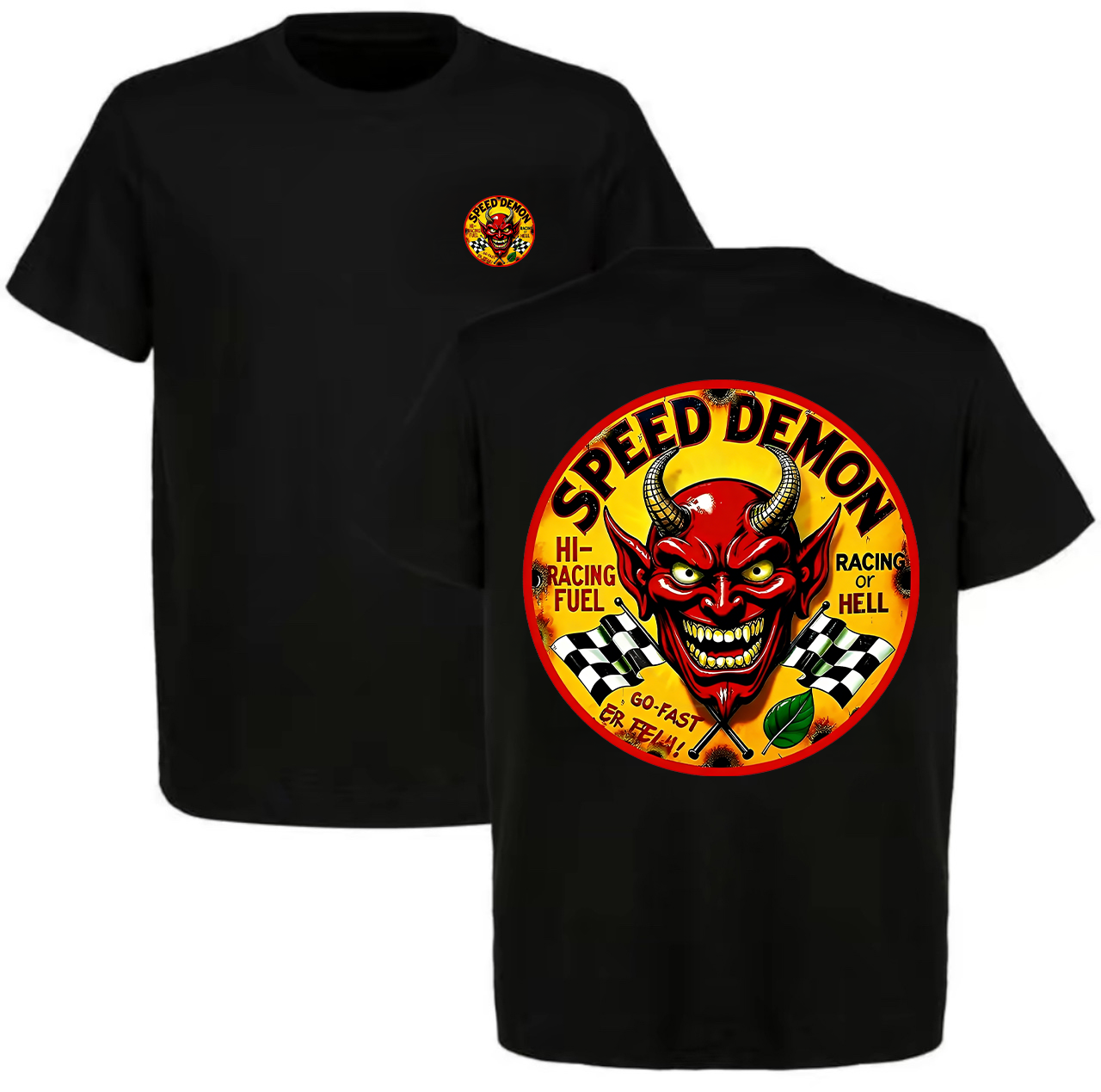 Speed Demon Printed Men's T-shirt