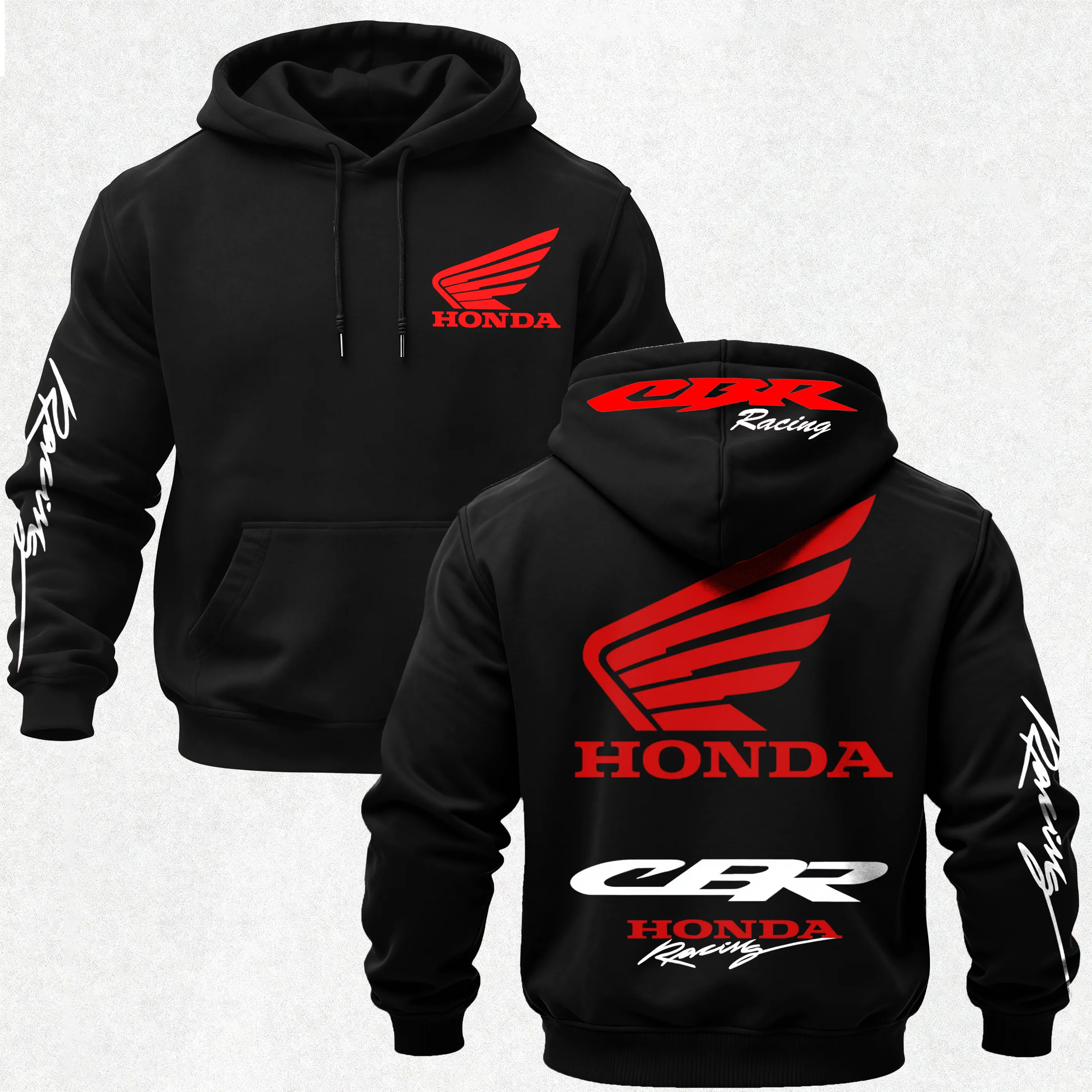 Honda CBR Racing Logo Printed Men's Hoodie