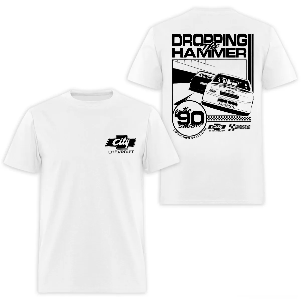 City Chevrolet Dropping The Hammer Printed Men's T-Shirt