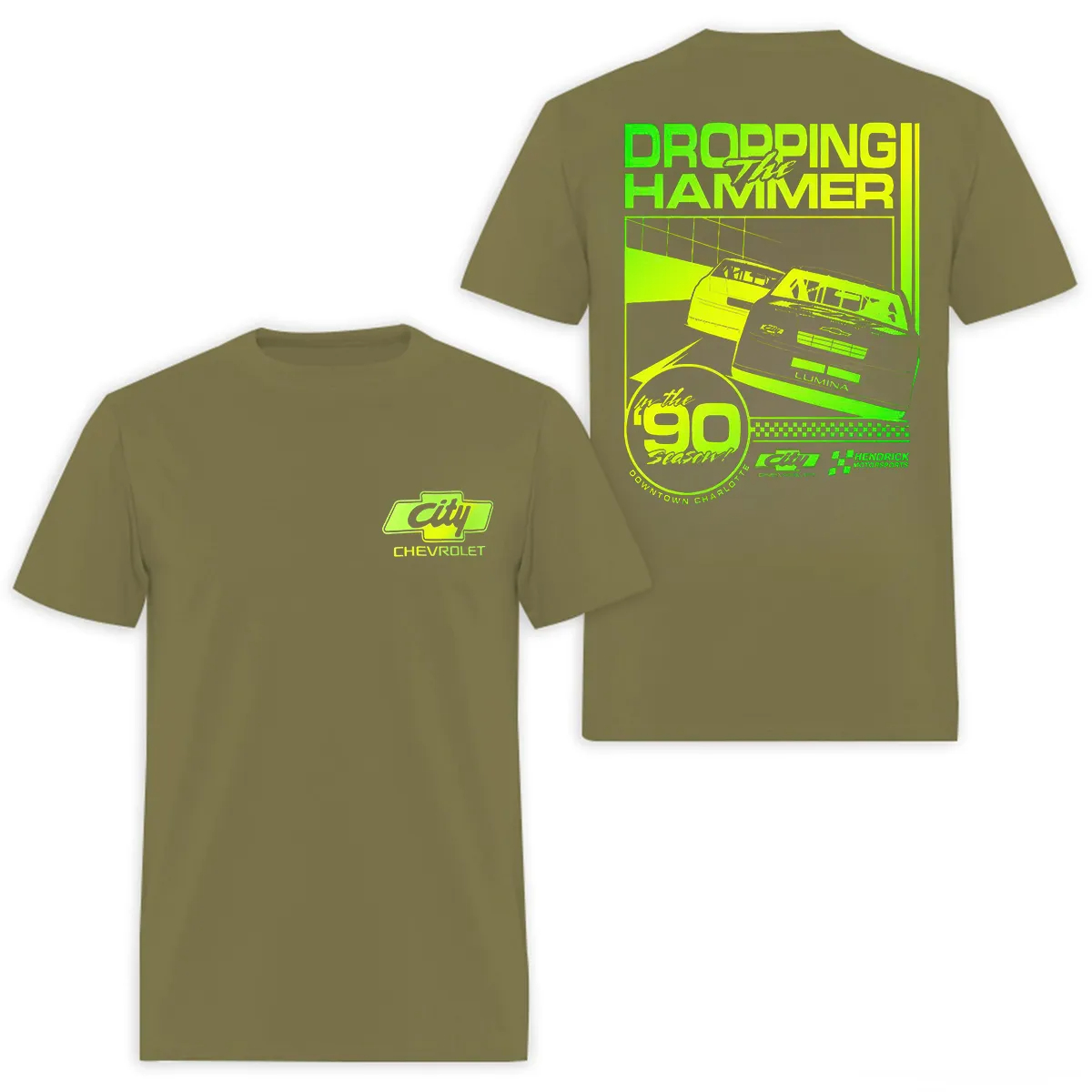 City Chevrolet Dropping The Hammer Printed Men's T-Shirt