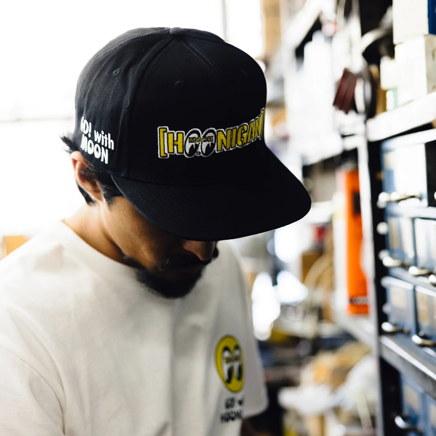 Hoonigan Mooneyes Snapback Hat