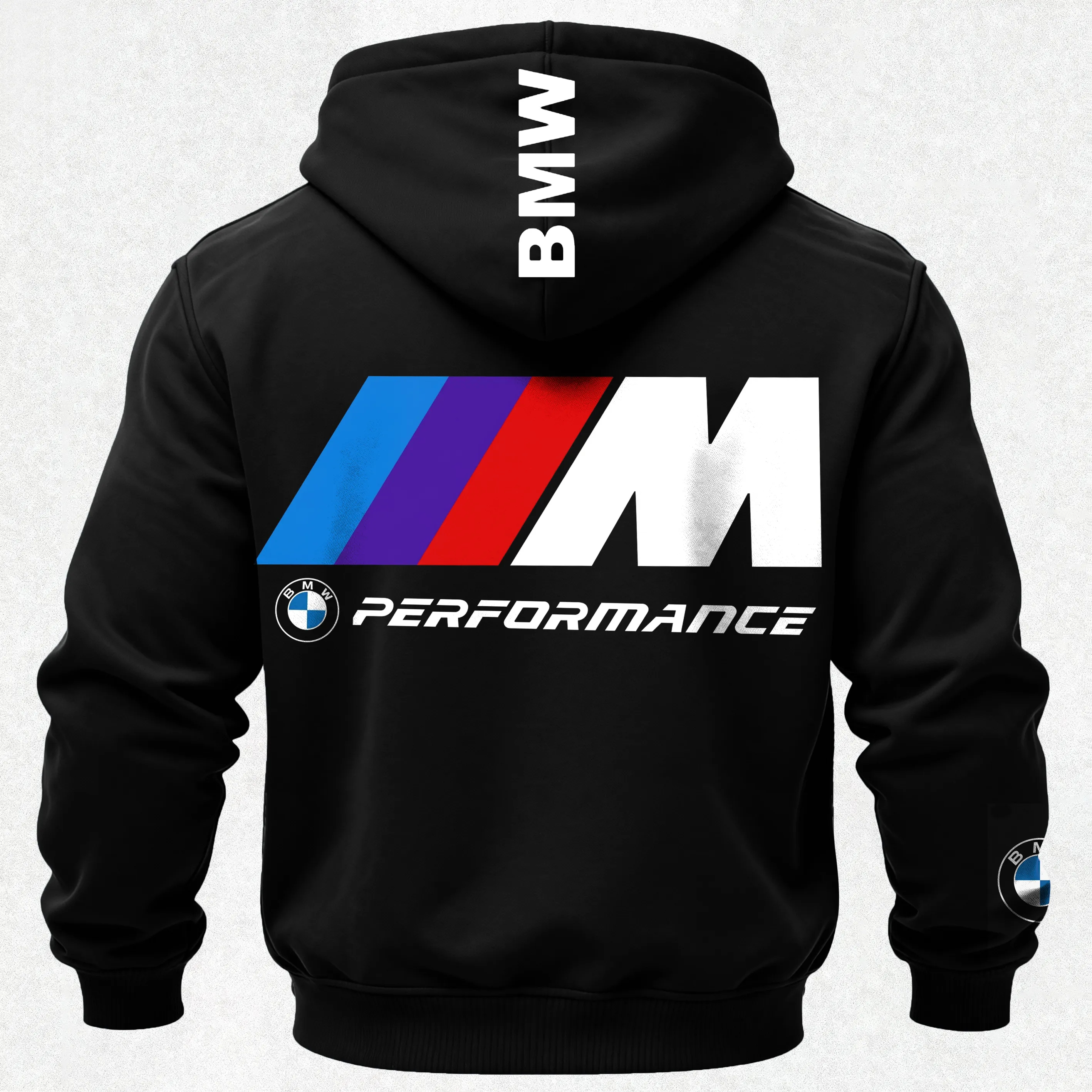 Bmw M Performance Logo Printed Men's Hoodie