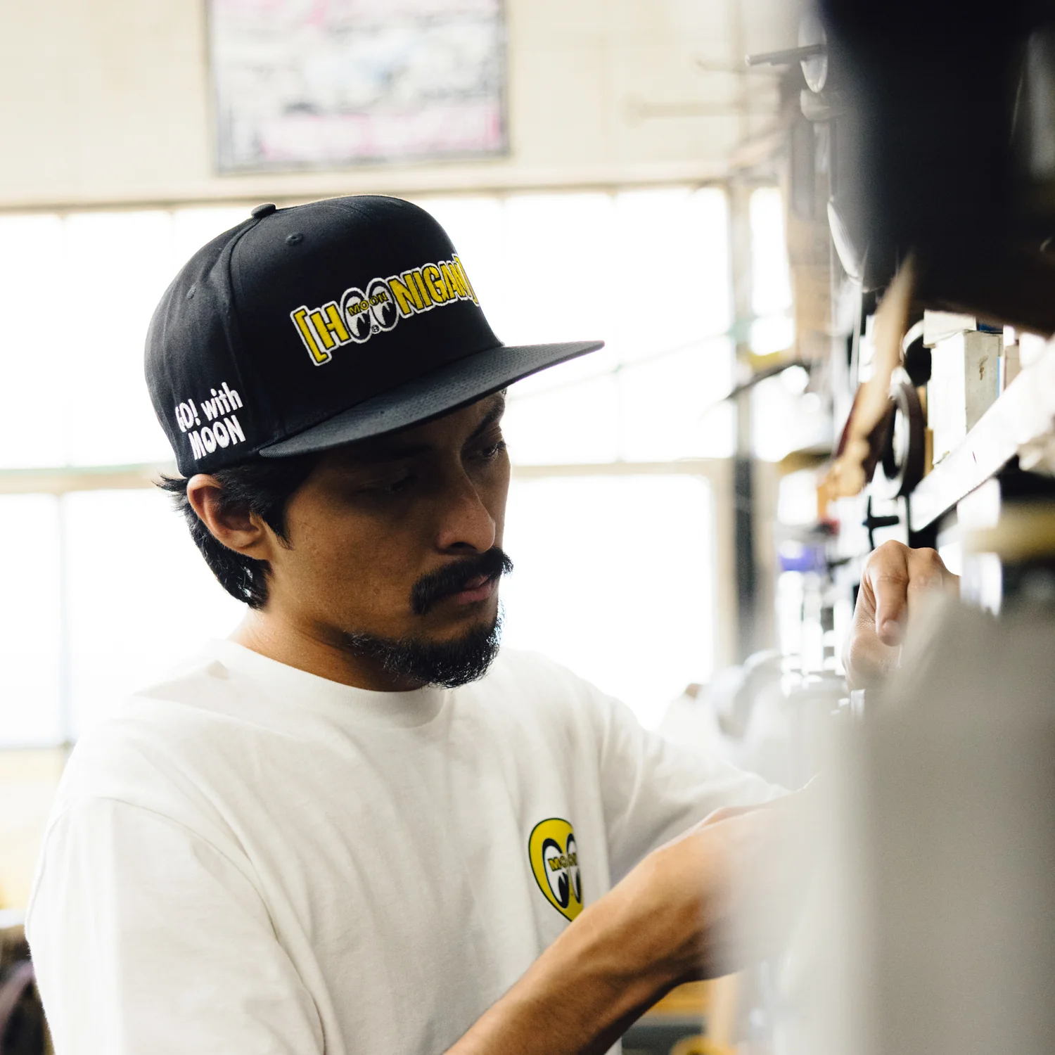 Hoonigan Mooneyes Snapback Hat