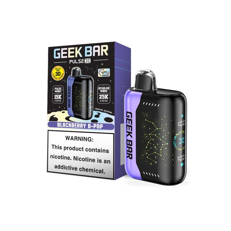 Geek Bar Pulse X 25K - Blackberry B-POP