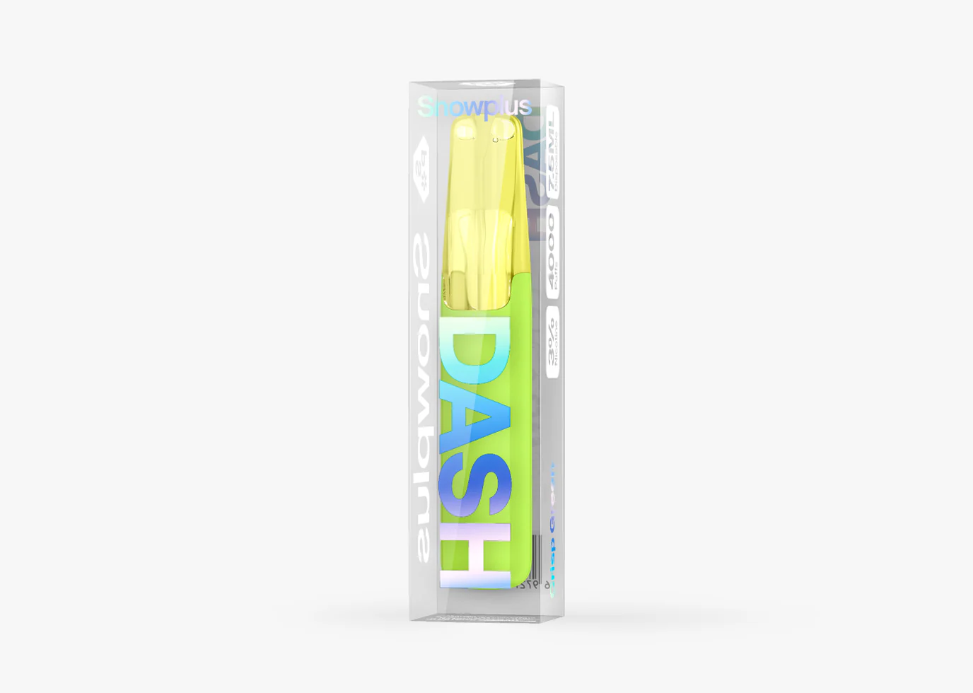 Snowplus DASH 4000 PUFFS - Crisp Apple