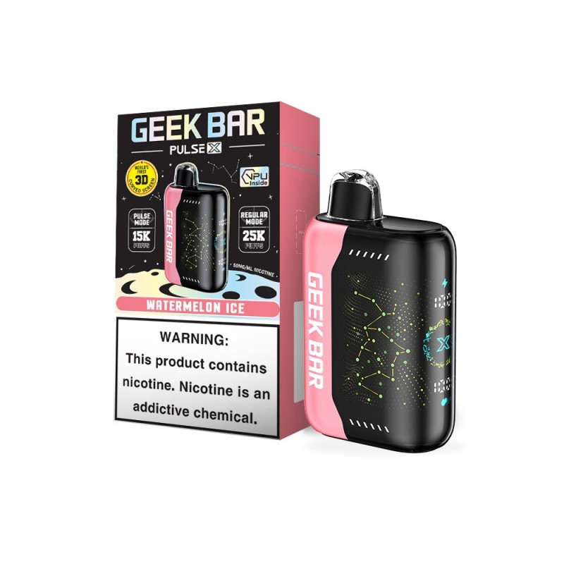 Geek Bar Pulse X 25K Disposable Vape - Watermelon Ice