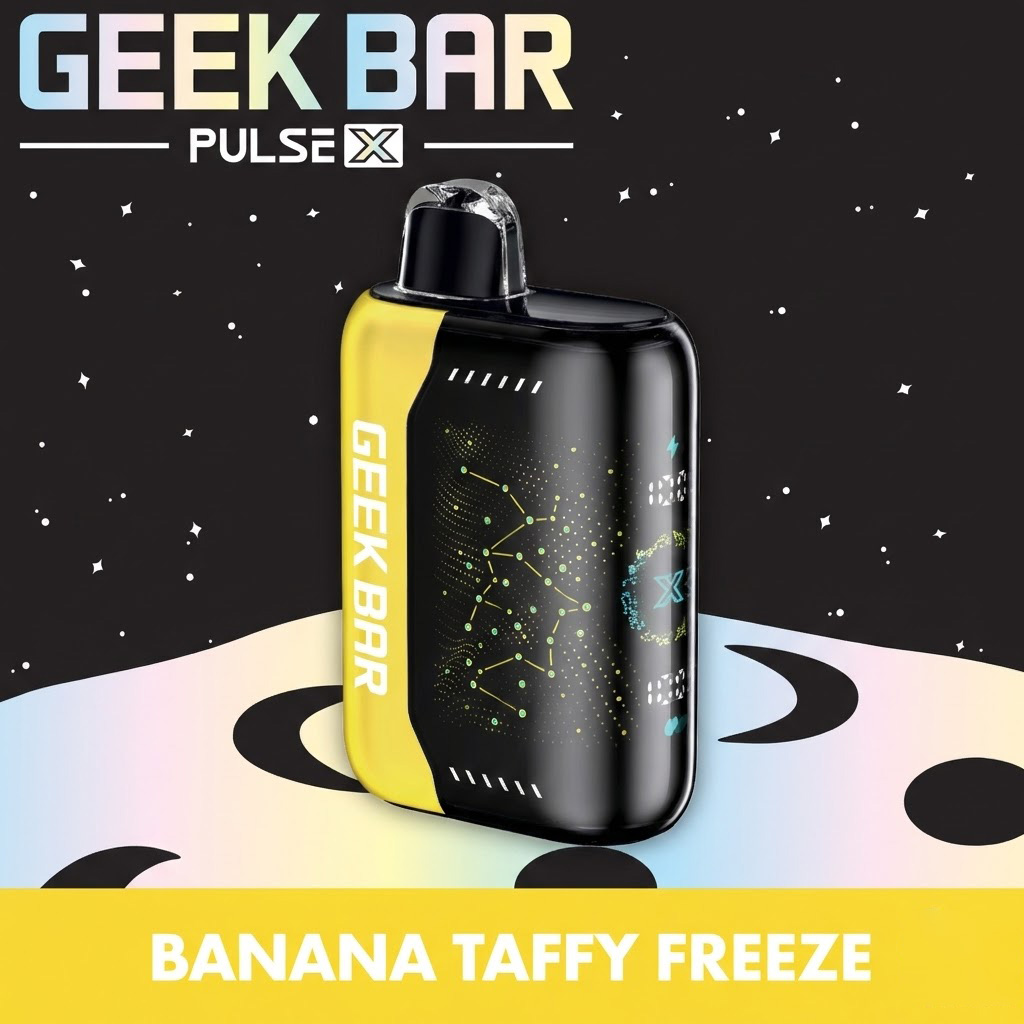 Geek Bar Pulse X 25K - Banana Taffy Freeze