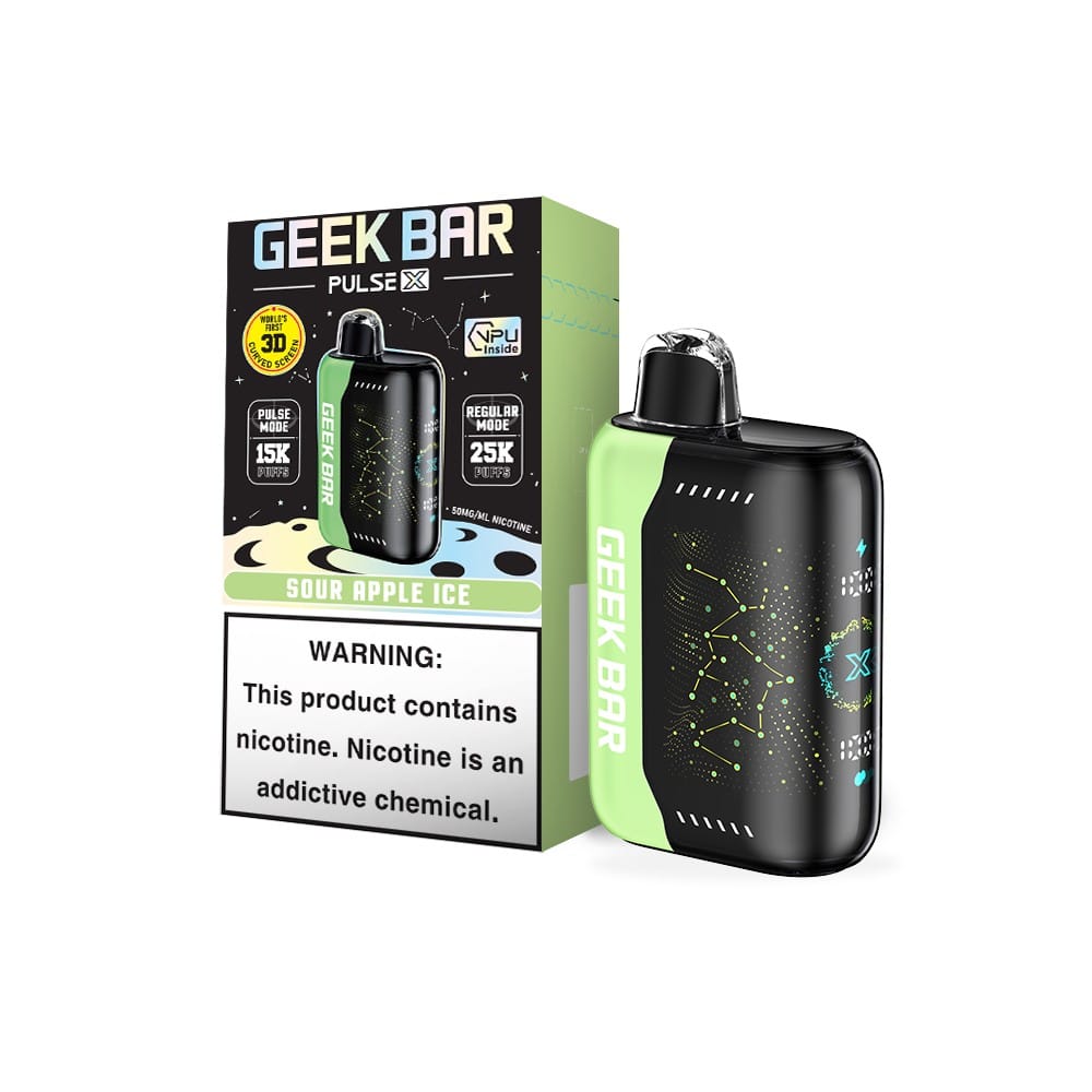Geek Bar Pulse X 25K - Sour Apple Ice