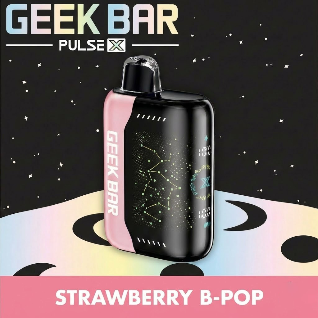 Geek Bar Pulse X 25K - Strawberry B-POP