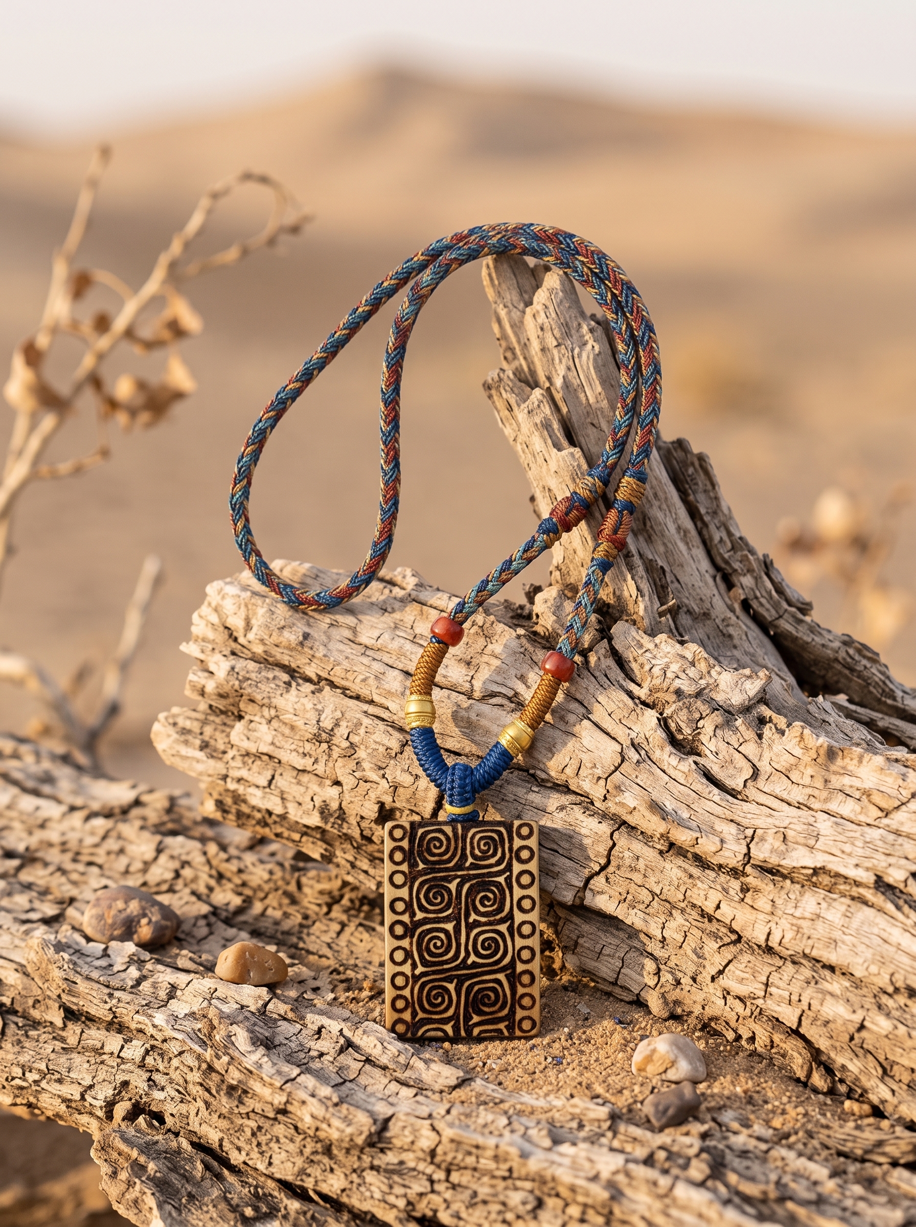 Murren Swirl Pattern Fortune & Qi Gathering Charm