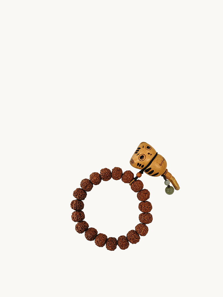 Murren Blessing Gourd Rudraksha Bracelet Charm