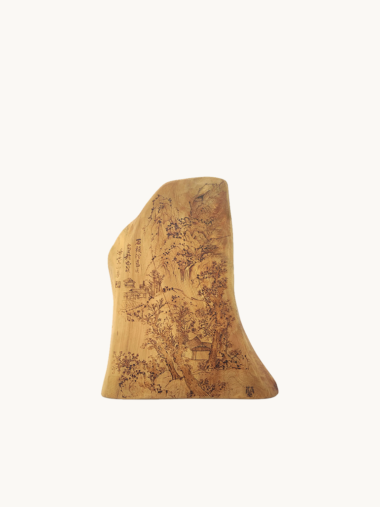 Pyroart Landscapes by Lan Ying Pyrography Artisanal Decor