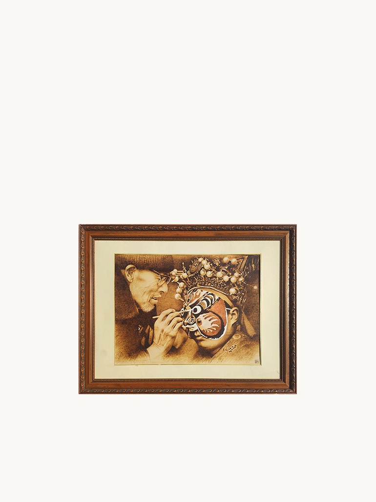 Pyroart "Dotting The Eyes" Collectible Pyrography