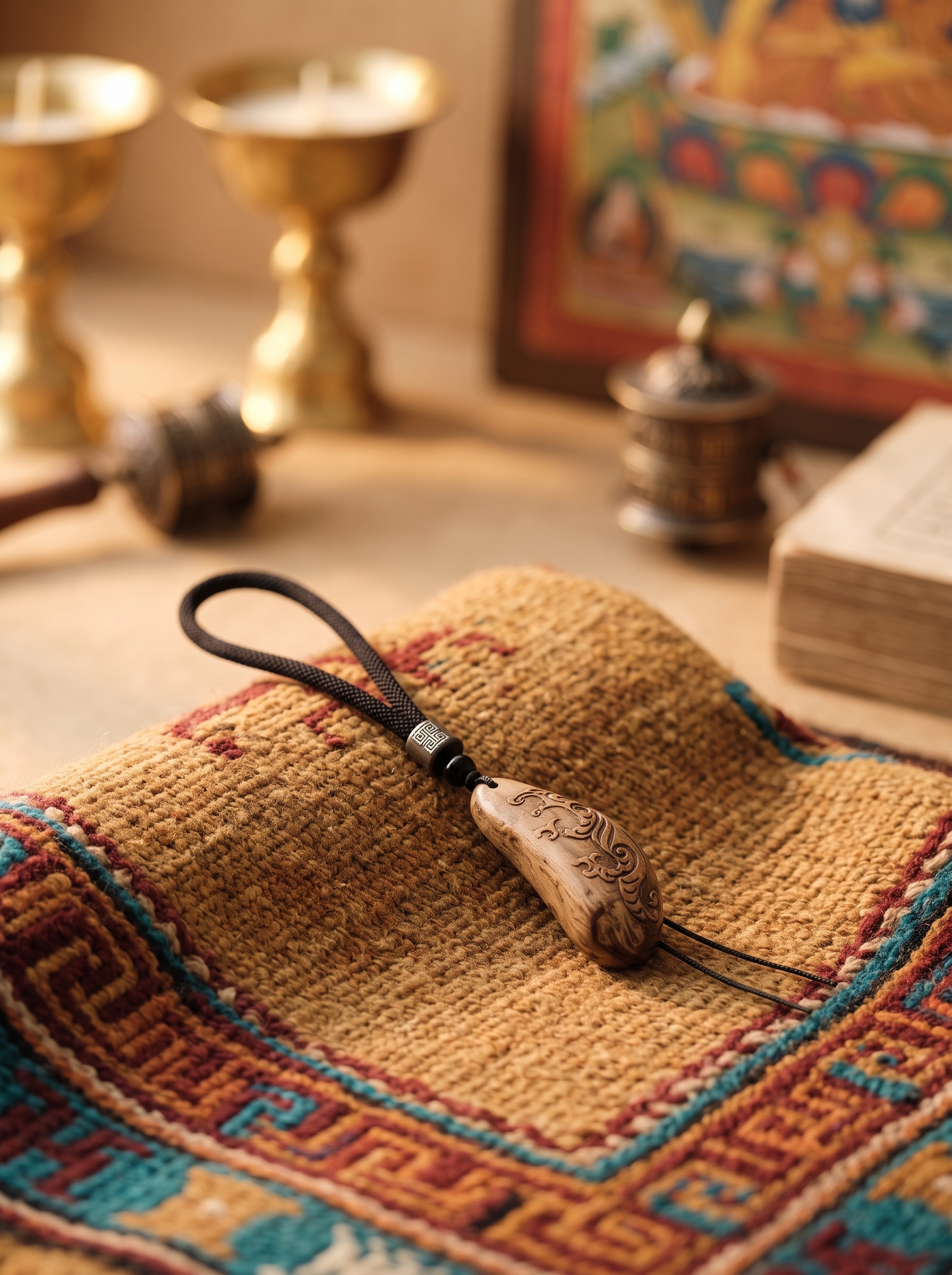 Murren Tiger Pattern Talisman Charm