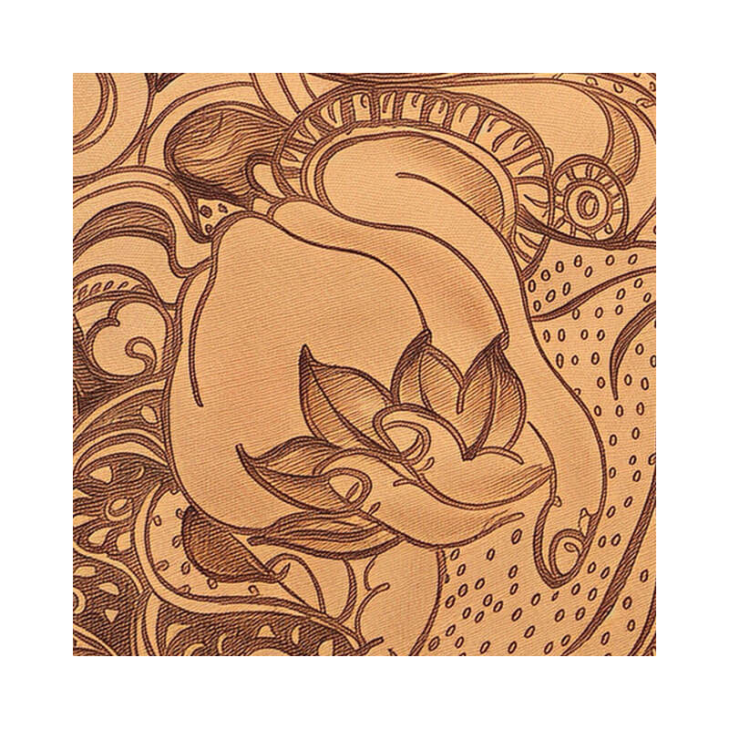 Pyroart Yellow Jambhala Leather Hang Pyrography