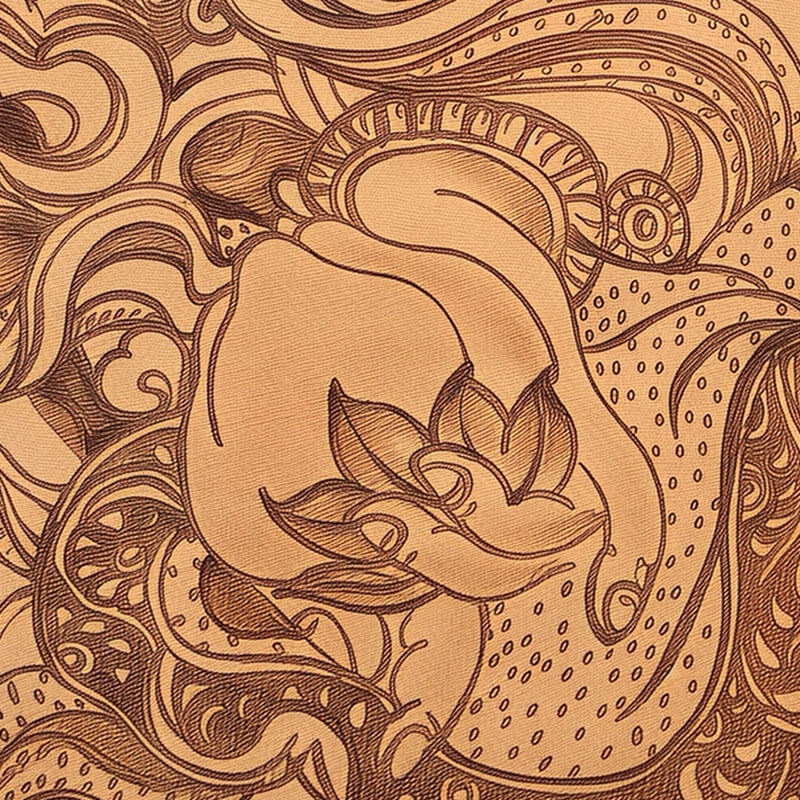 Pyroart Yellow Jambhala Leather Hang Pyrography