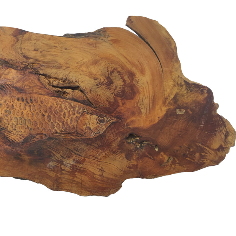 Pyrogart Dragon Fish of Fortune Pyrography Collectibles