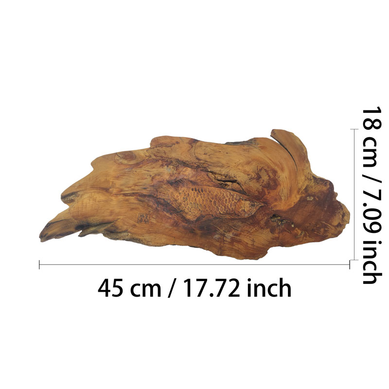 Pyrogart Dragon Fish of Fortune Pyrography Collectibles