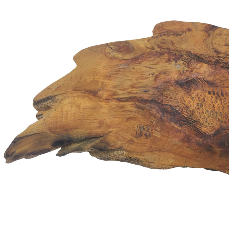 Pyrogart Dragon Fish of Fortune Pyrography Collectibles