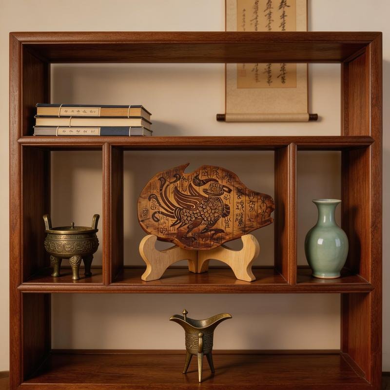 Pyrogart Vermilion Bird Pyrography Artisanal Decor