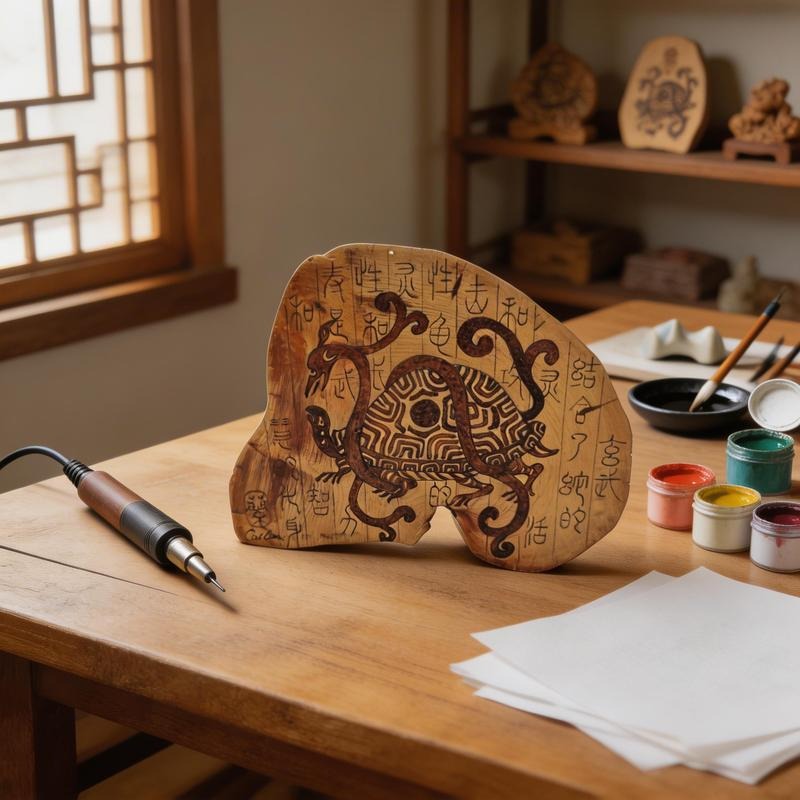 Pyrogart Xuanwu Pyrography Artisanal Decor