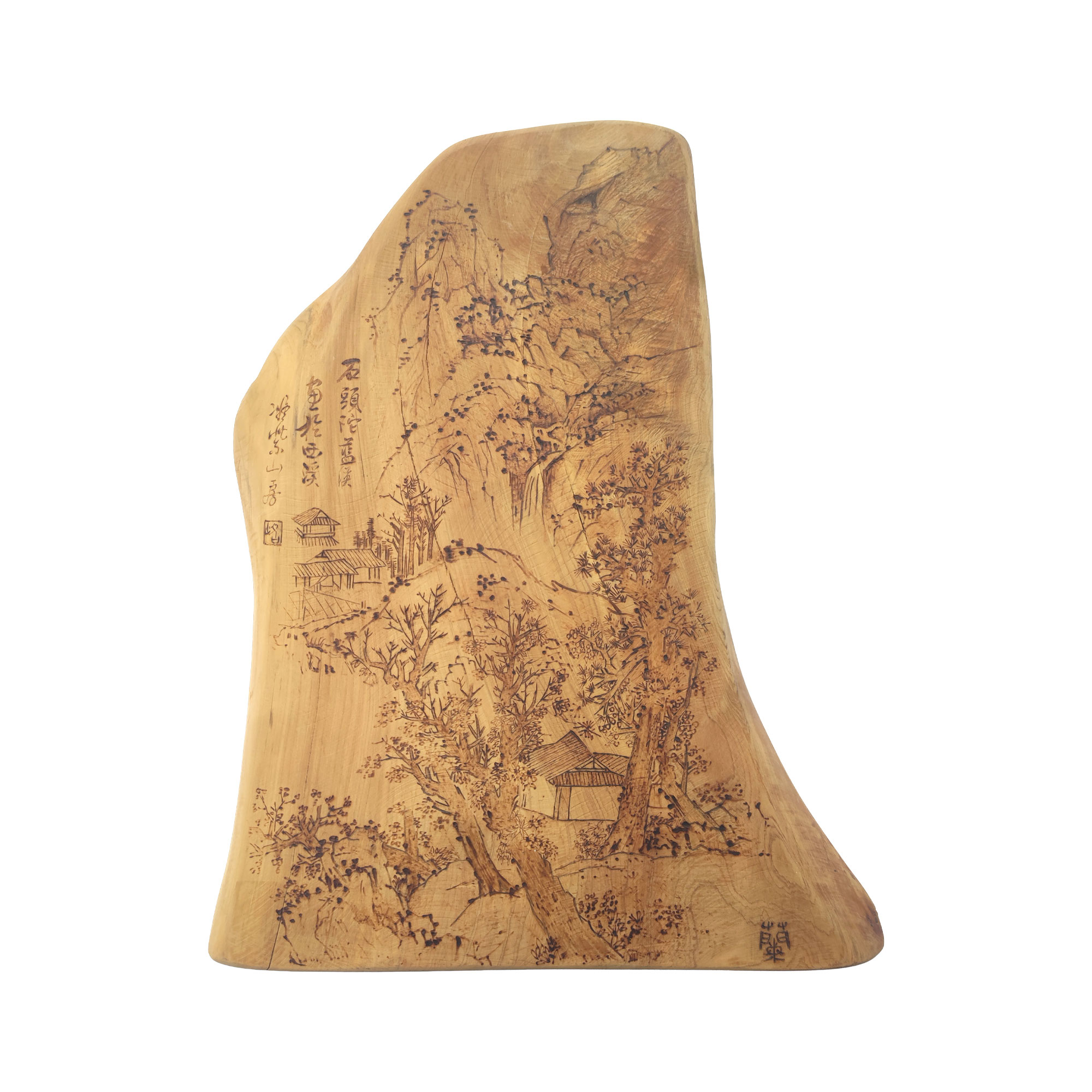 Pyrogart Landscapes by Lan Ying Pyrography Artisanal Decor