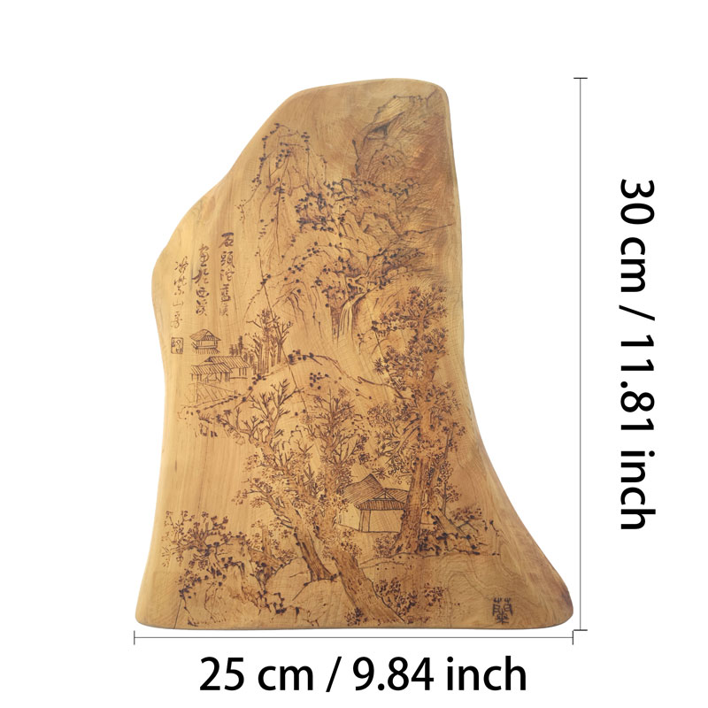 Pyrogart Landscapes by Lan Ying Pyrography Artisanal Decor
