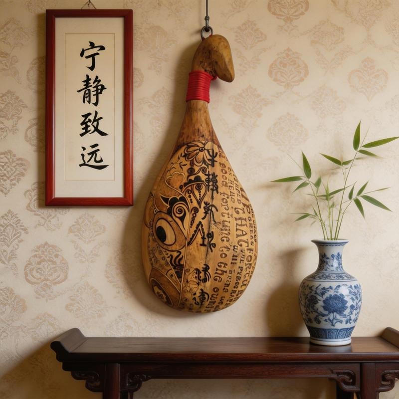 Pyrogart Lucky Ox Ladle Pyrography Artisanal Decor