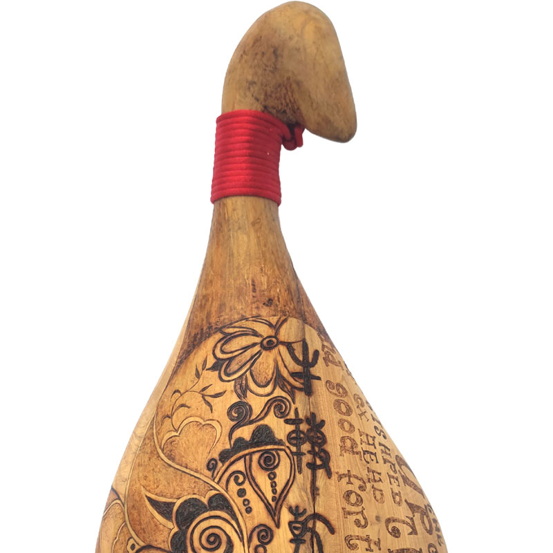 Pyrogart Lucky Ox Ladle Pyrography Artisanal Decor