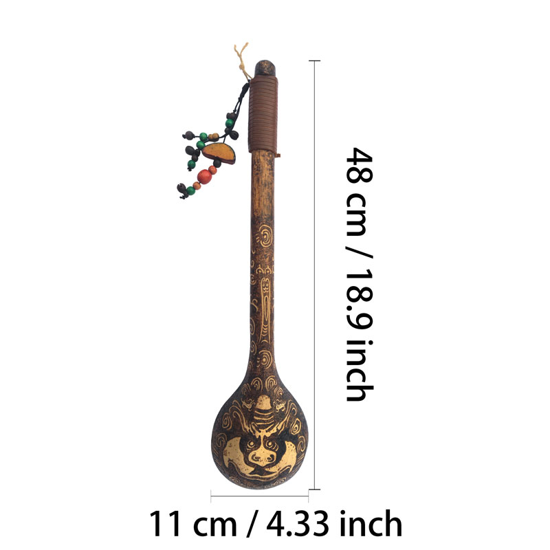 Pyrogart Gourmand Long Ladle Pyrography Artisanal Decor