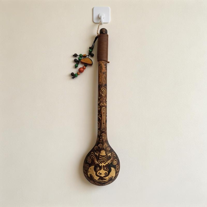 Pyrogart Gourmand Long Ladle Pyrography Artisanal Decor
