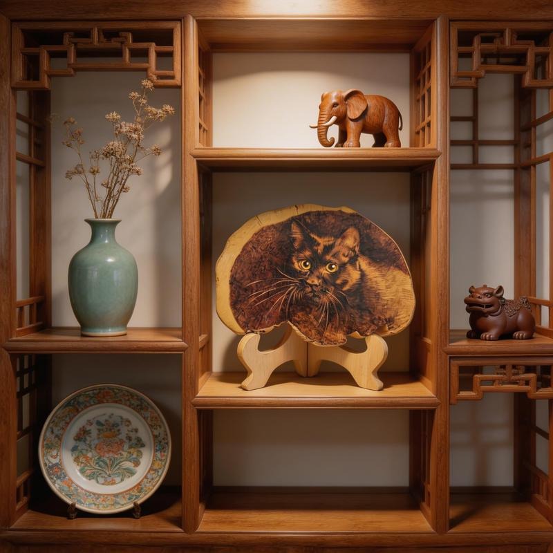 Pyrogart Spirit in the Wood Pyrography Artisanal Decor