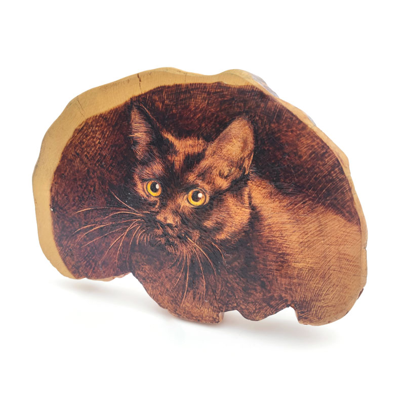 Pyrogart Spirit in the Wood Pyrography Artisanal Decor