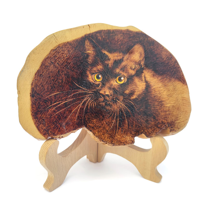 Pyrogart Spirit in the Wood Pyrography Artisanal Decor