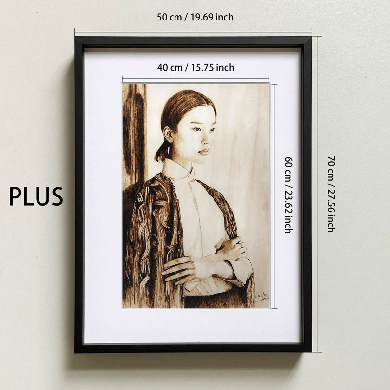 Pyroart Custom Leather Hang Pyrography