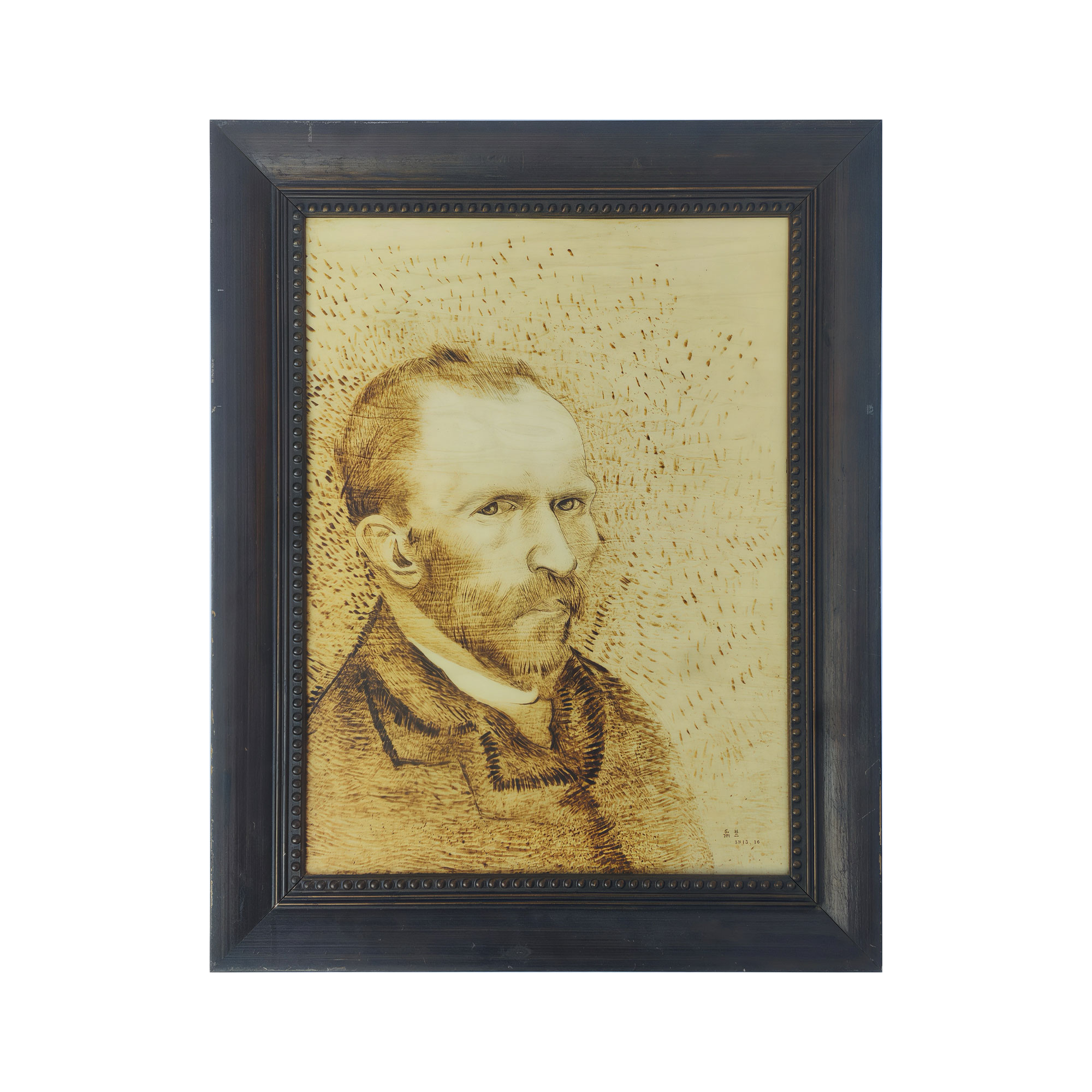 Pyroart Van Gogh Portrait Pyrography