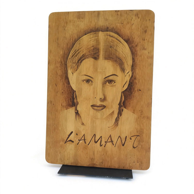 Pyroart  L'Amant Portrait Pyrography