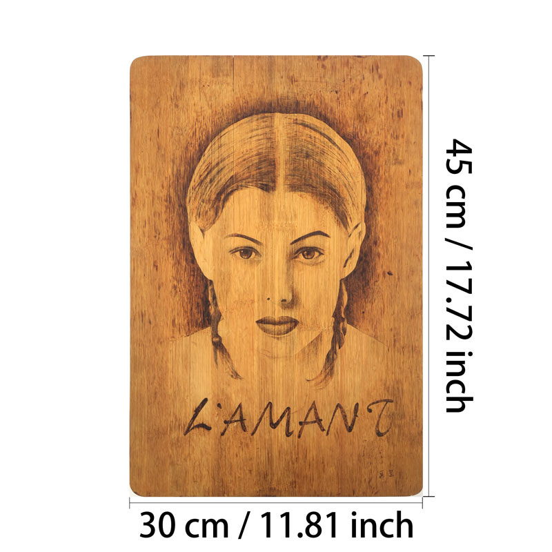 Pyroart  L'Amant Portrait Pyrography