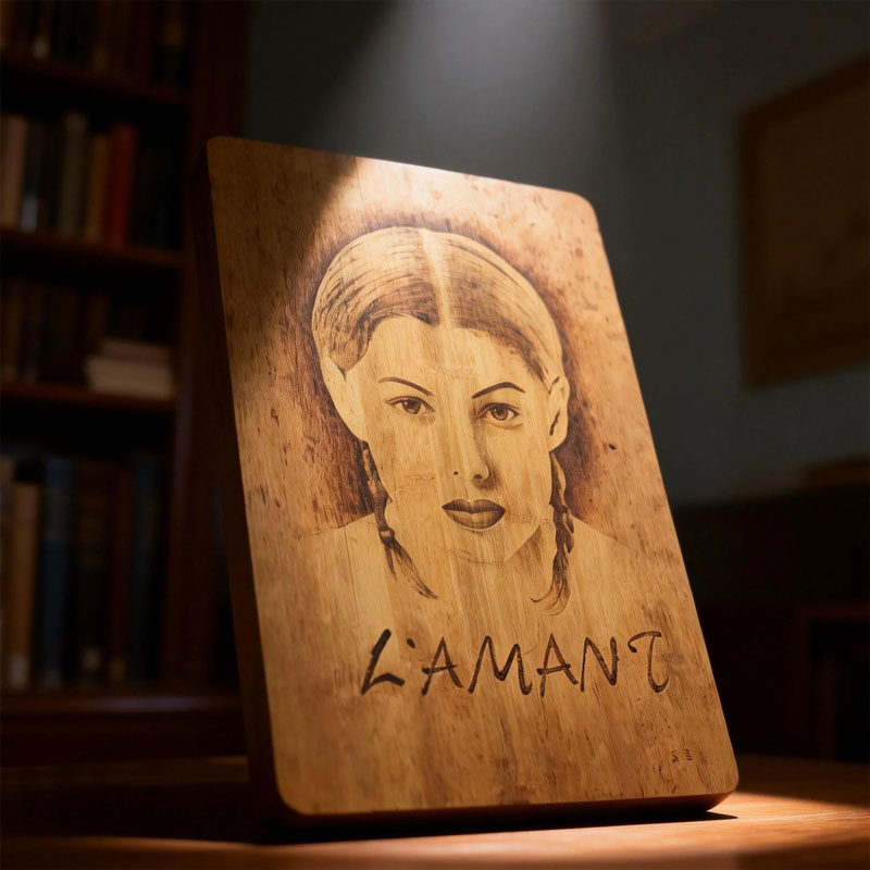 Pyroart  L'Amant Portrait Pyrography