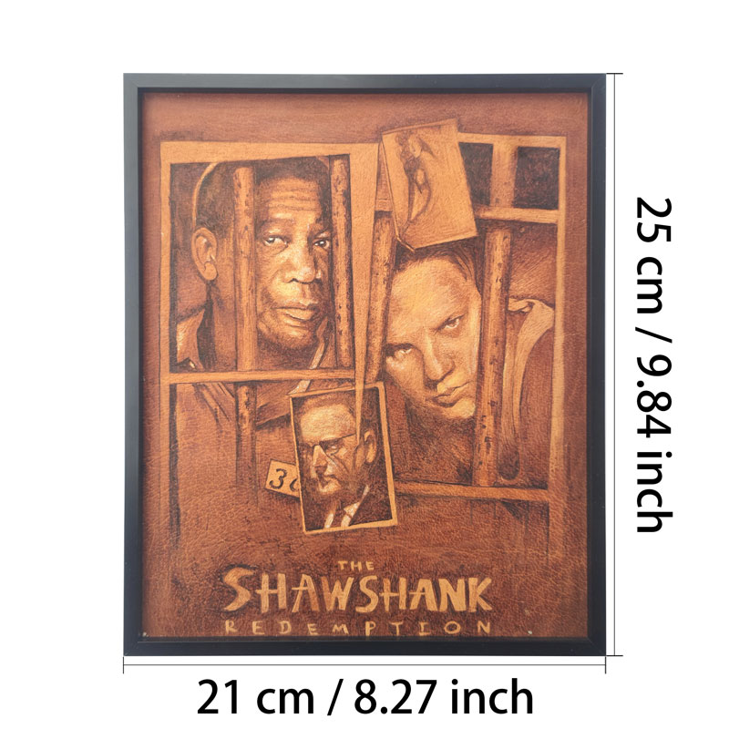 Pyrogart SHAWSSHANK Hang Pyrography