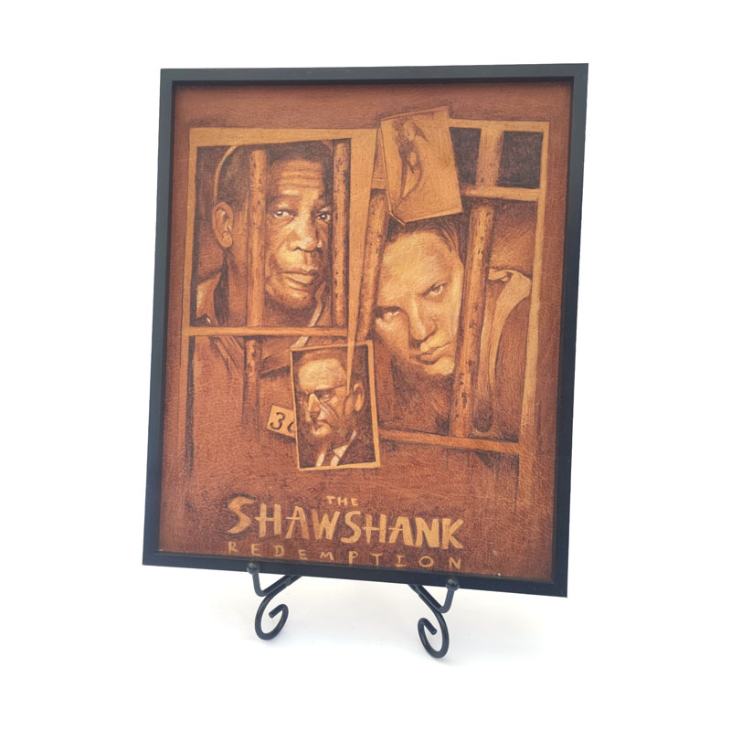 Pyrogart SHAWSSHANK Hang Pyrography