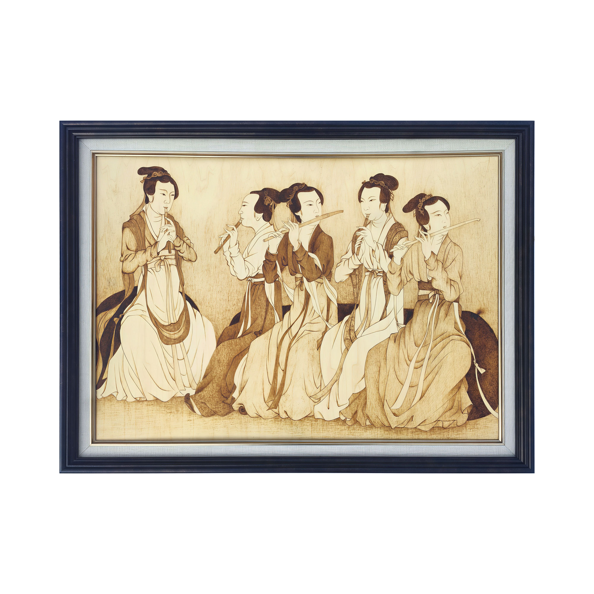 Pyrogart Night Revels of Han Xizai Hang Pyrography