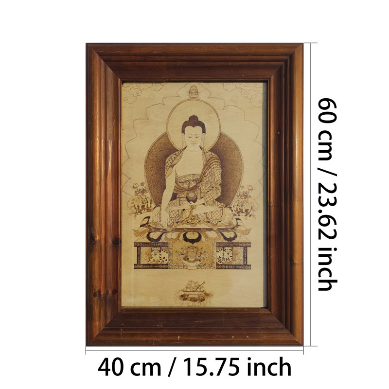 Pyrogart Sakyamuni Buddha Hang Pyrography