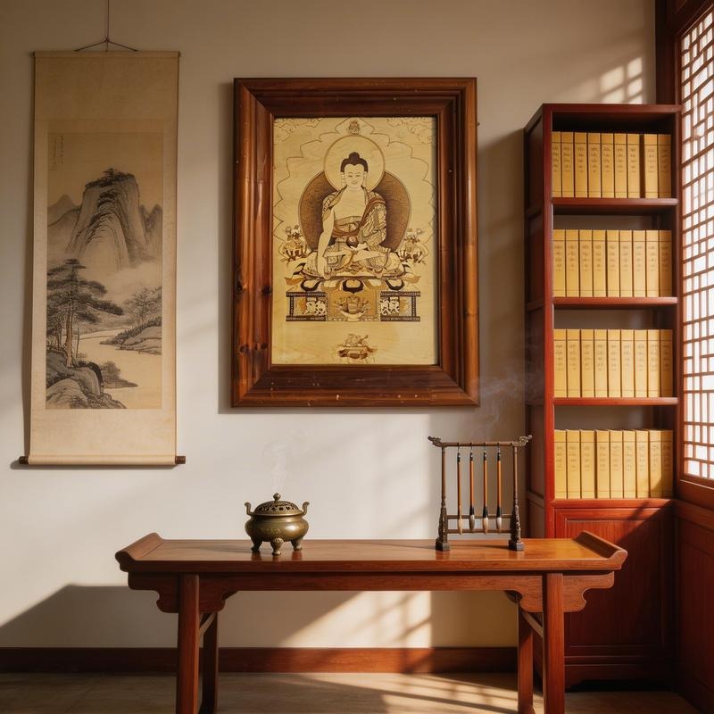 Pyrogart Sakyamuni Buddha Hang Pyrography