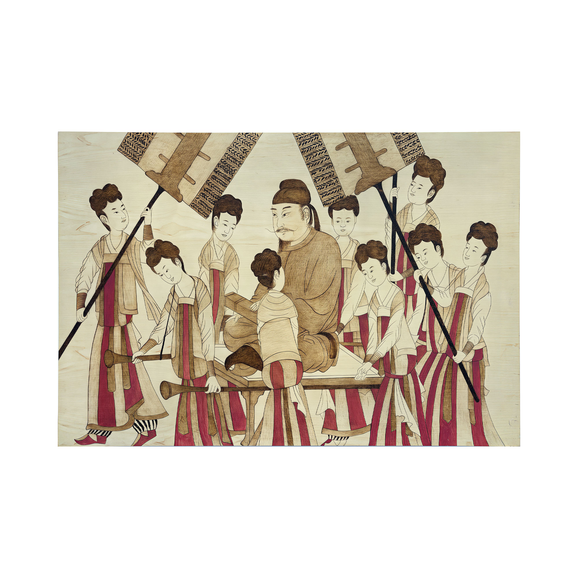 Pyrogart The Imperial Carriage Hang Pyrography