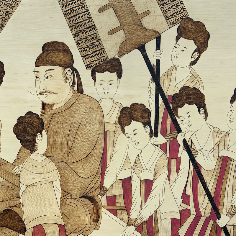 Pyrogart The Imperial Carriage Hang Pyrography