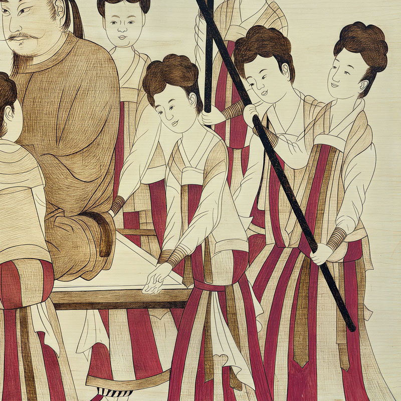 Pyrogart The Imperial Carriage Hang Pyrography