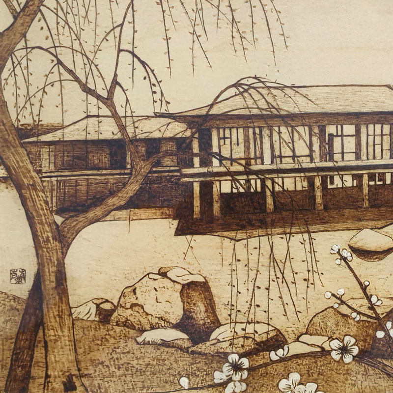 Pyrogart Spring Arrives at the Cultural Heritage Pyrography Collectibles